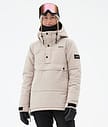 Puffer W 2023 Kurtka Narciarska Kobiety Sand