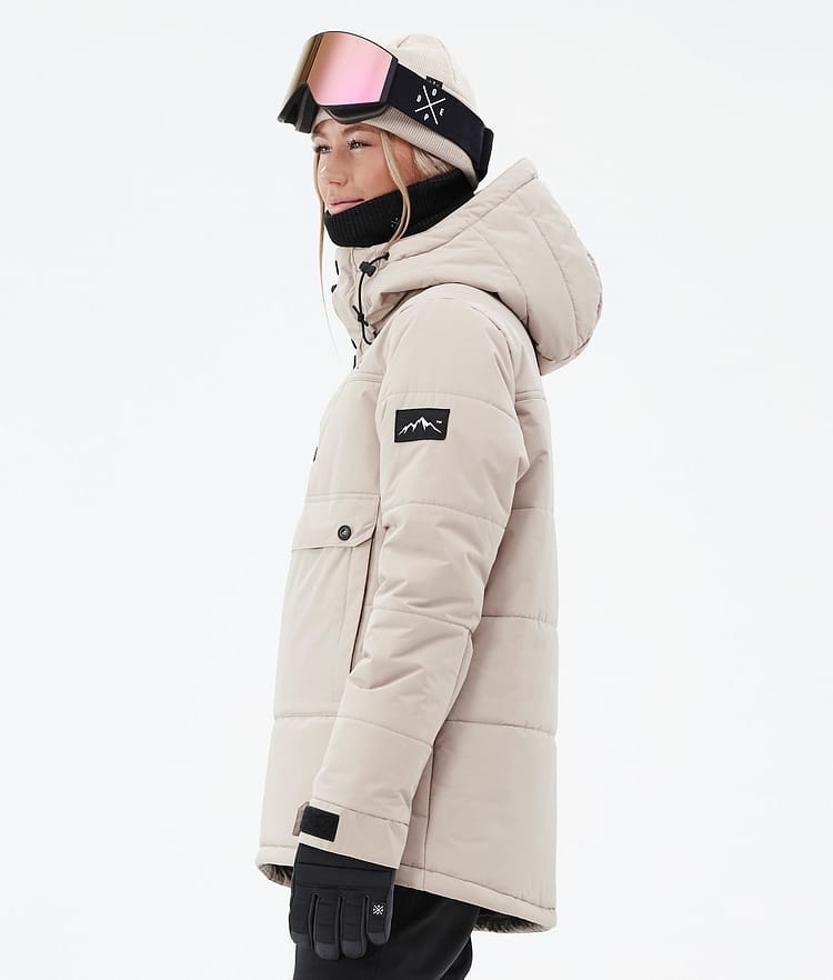 Puffer W 2023 Snowboardjacka Dam Sand, Bild 5 av 8