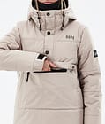 Puffer W Ski Jacket Women Sand, Image 8 of 8