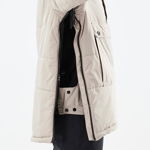 Side Zipper with Inner Placket Main Product Details Image,