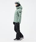 Puffer W Snowboard jas Dames Faded Green Renewed, Afbeelding 3 van 8