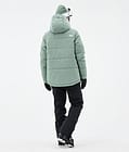 Puffer W Kurtka Narciarska Kobiety Faded Green, Zdjęcie 4 z 8