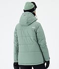Puffer W Snowboard jas Dames Faded Green