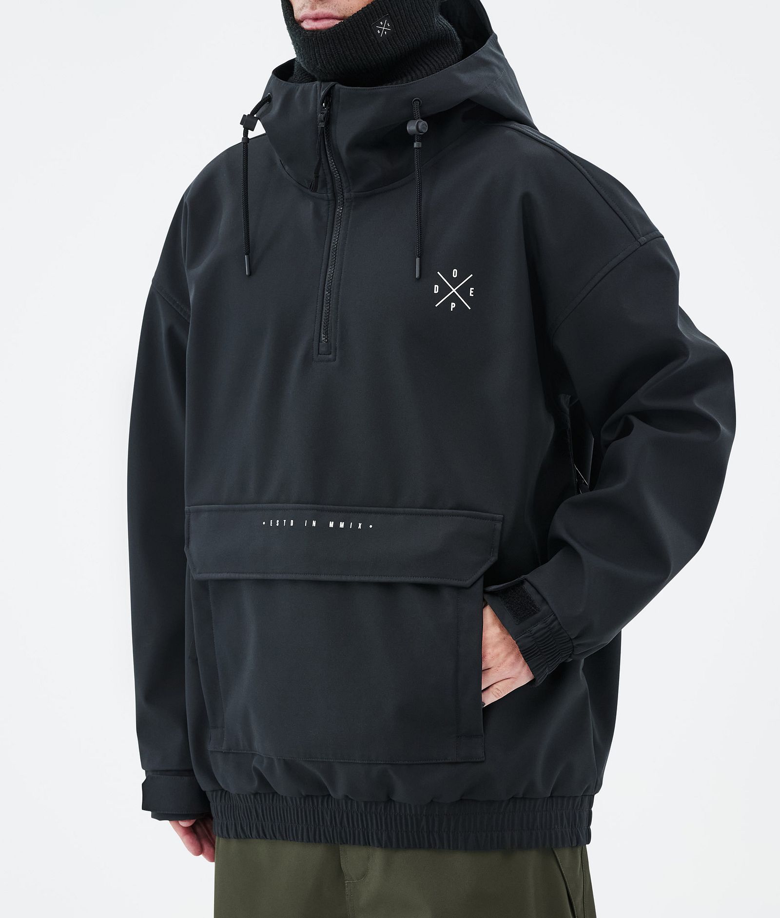 Cyclone Snowboard jas Heren Black, Afbeelding 7 van 8