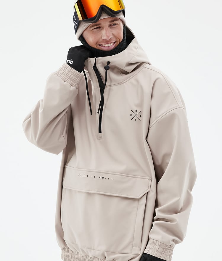 Cyclone 2022 Snowboardjacke Herren Sand