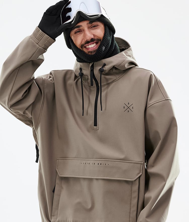 Cyclone 2022 Snowboardjacke Herren Walnut