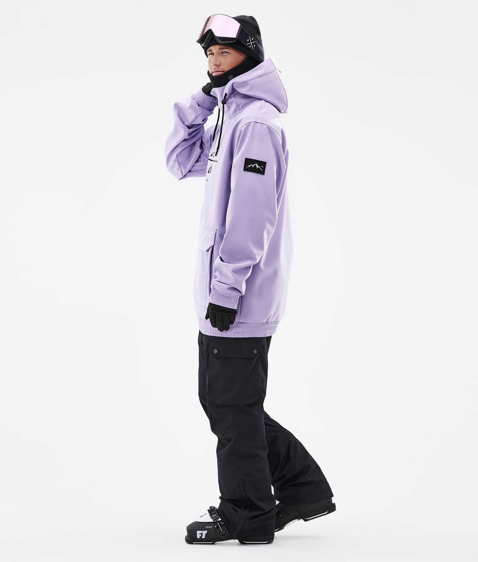 Wylie Lyžařská Bunda Pánské DS Faded Violet, Obrázek 4 z 9