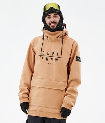 Wylie Kurtka Narciarska Mężczyźni DS Khaki Yellow