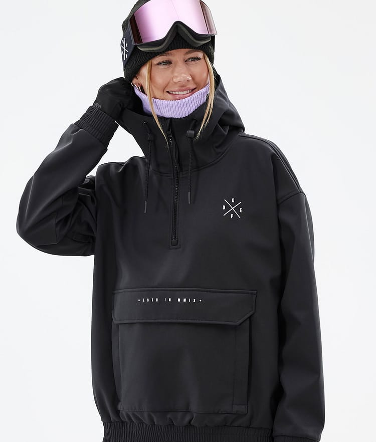 Cyclone W 2022 Snowboardjacke Damen Black