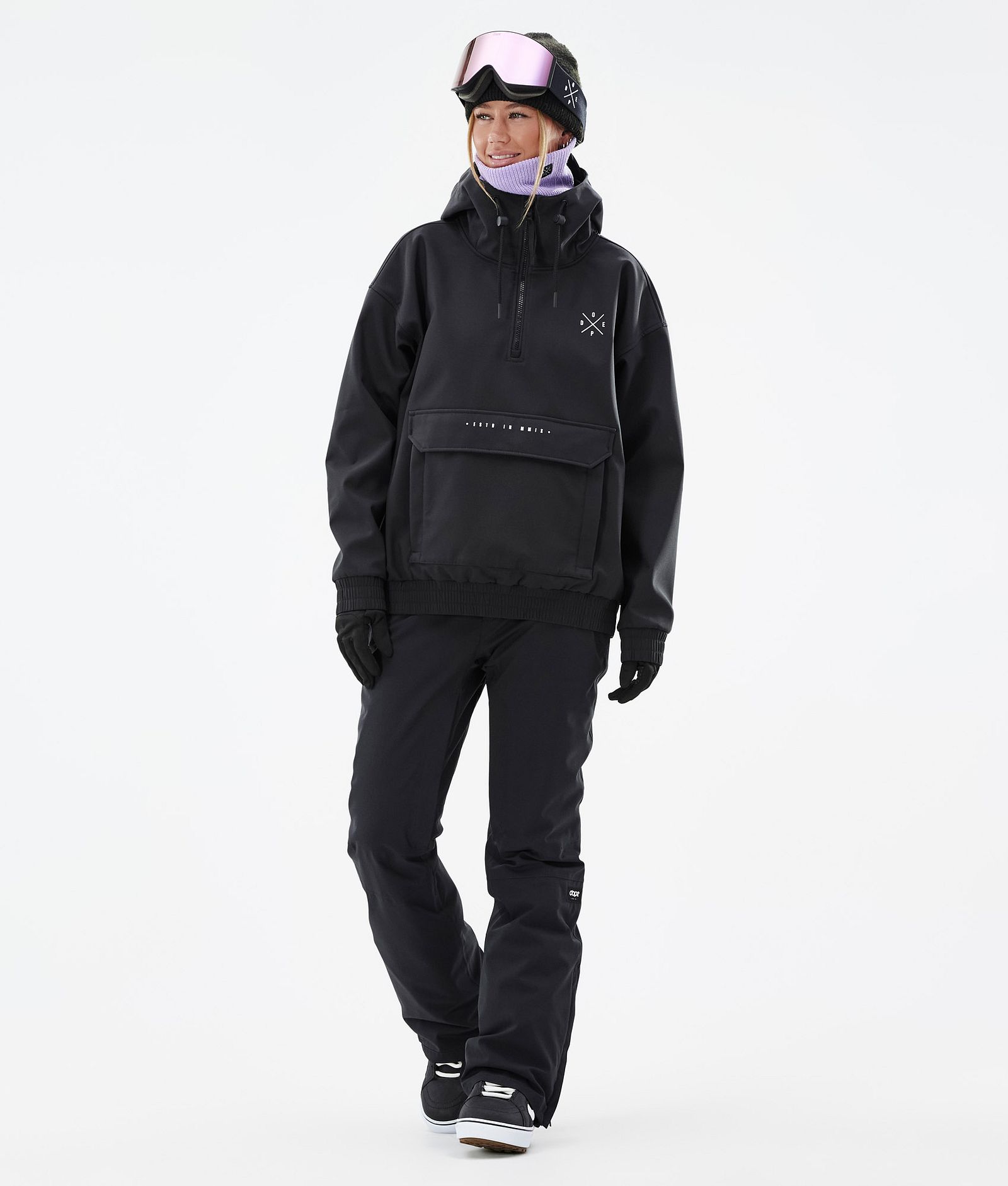 Cyclone W 2022 Snowboardjacke Damen Black, Bild 3 von 9