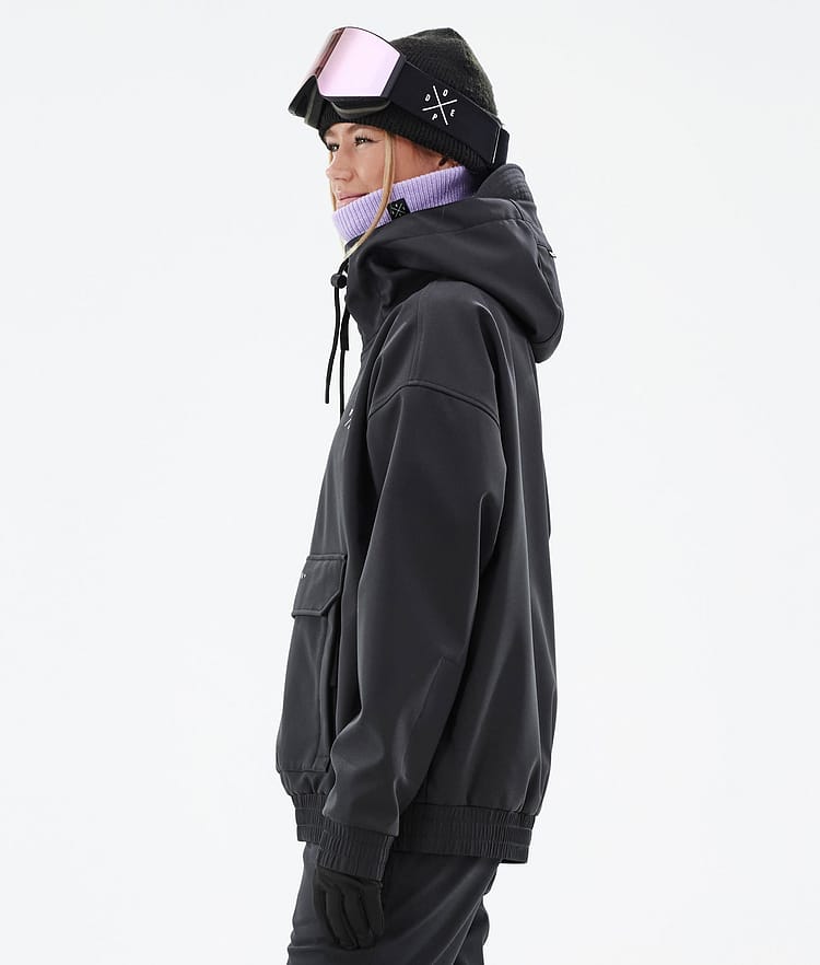 Cyclone W 2022 Snowboardjacke Damen Black, Bild 6 von 9