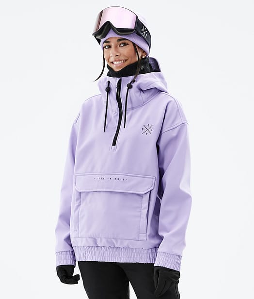 Cyclone W 2022 Snowboardjacka Dam Faded Violet