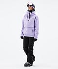 Cyclone W 2022 Veste de Ski Femme Faded Violet, Image 3 sur 9