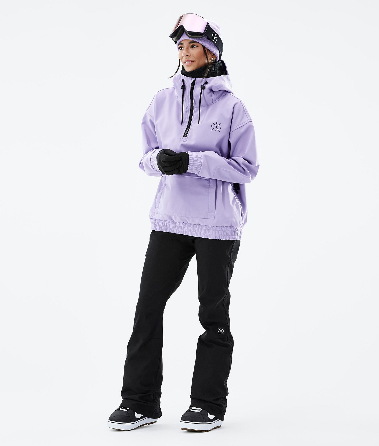 Cyclone W 2022 Veste Snowboard Femme Faded Violet, Image 3 sur 9