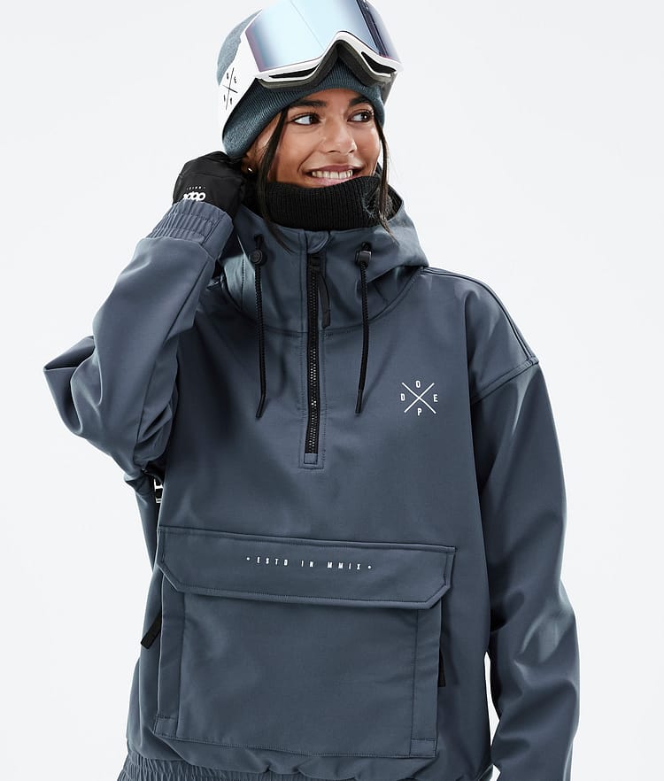Cyclone W 2022 Skijacke Damen Metal Blue, Bild 2 von 9