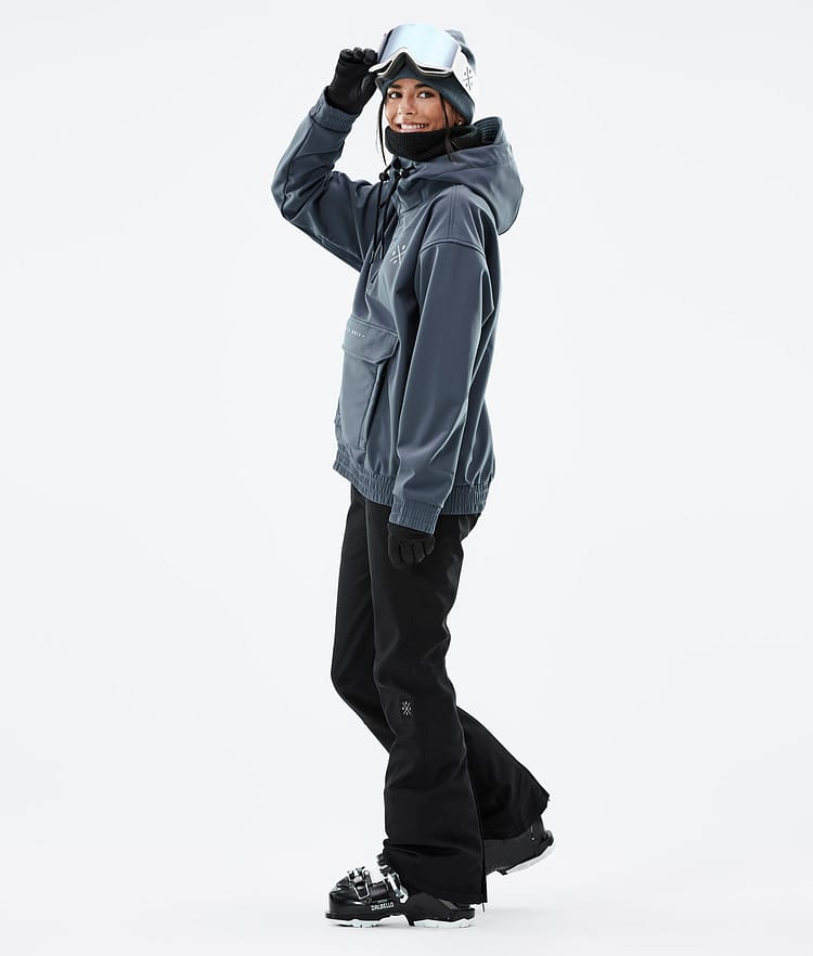 Cyclone W 2022 Manteau Ski Femme Metal Blue