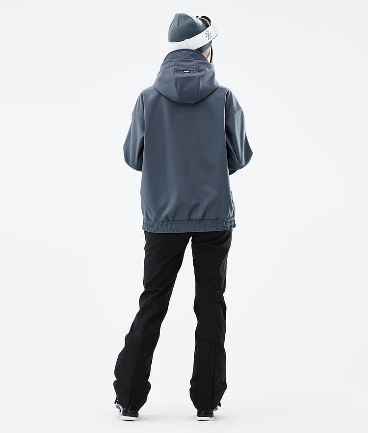 Cyclone W 2022 Skijacke Damen Metal Blue, Bild 5 von 9