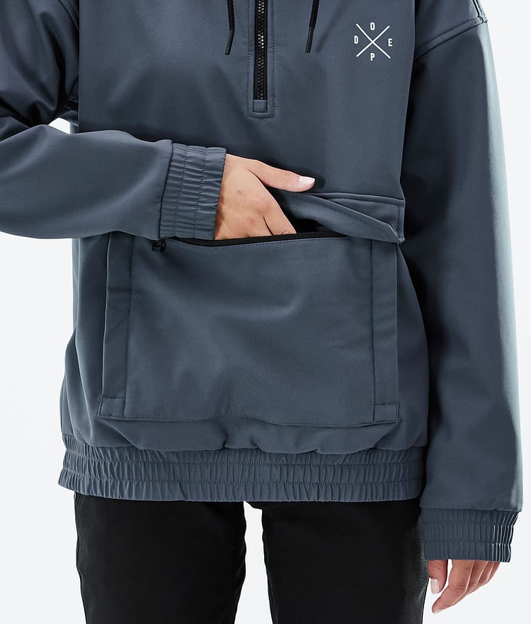 Cyclone W 2022 Skijacke Damen Metal Blue, Bild 9 von 9