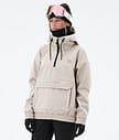 Cyclone W 2022 Snowboardjacke Damen Sand
