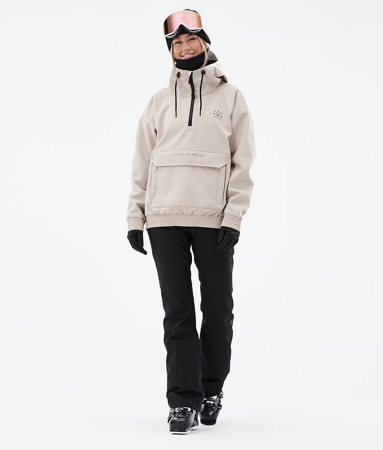 Cyclone W 22 Ski Jacket Women Sand, Image 3 of 9