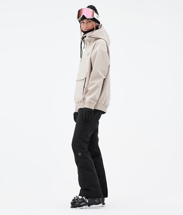 Cyclone W 22 Ski Jacket Women Sand, Image 4 of 9