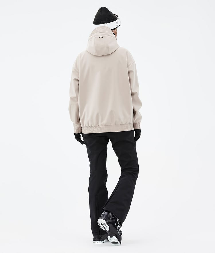 Cyclone W 22 Ski Jacket Women Sand, Image 5 of 9