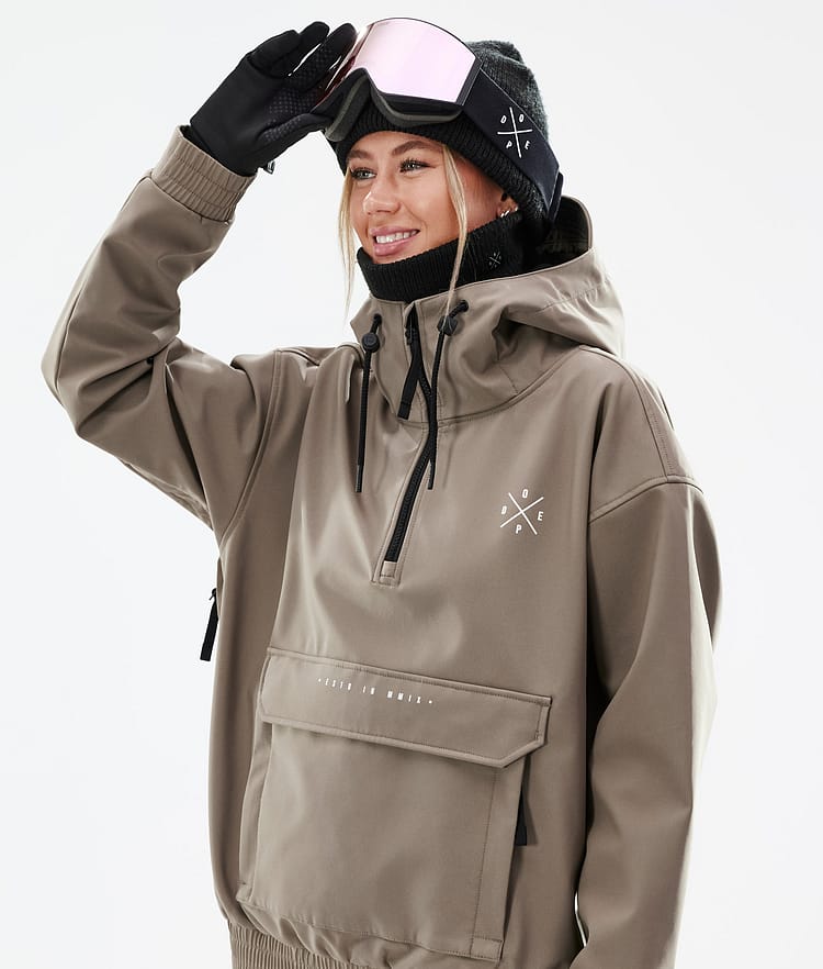 Cyclone W 2022 Skijacke Damen Walnut, Bild 2 von 9