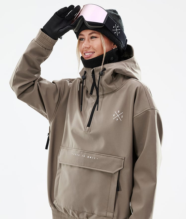 Cyclone W 2022 Veste Snowboard Femme Walnut, Image 2 sur 9