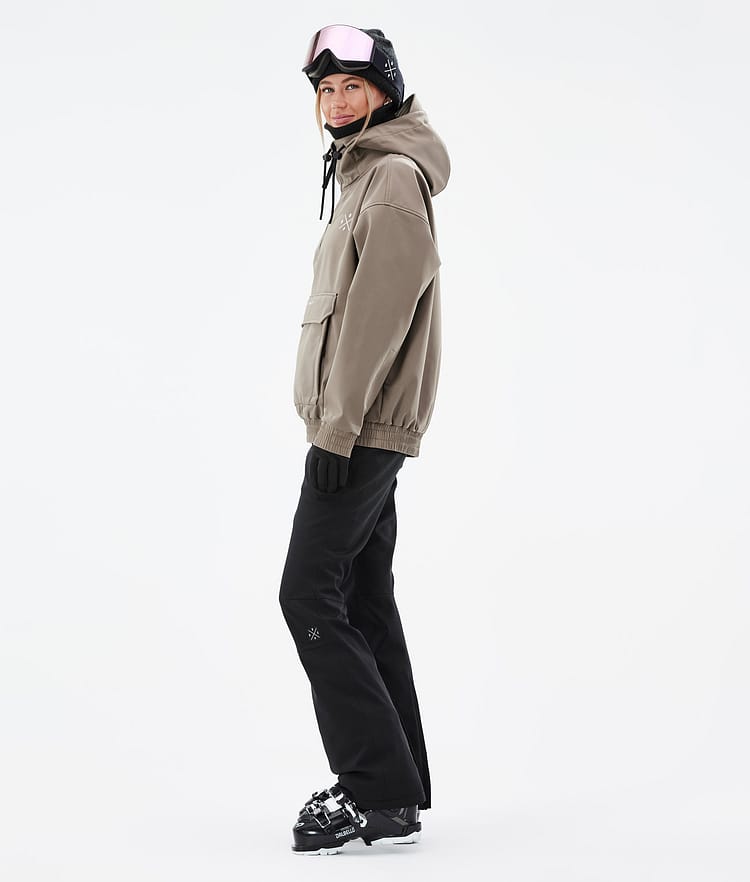 Cyclone W 2022 Skijacke Damen Walnut, Bild 4 von 9
