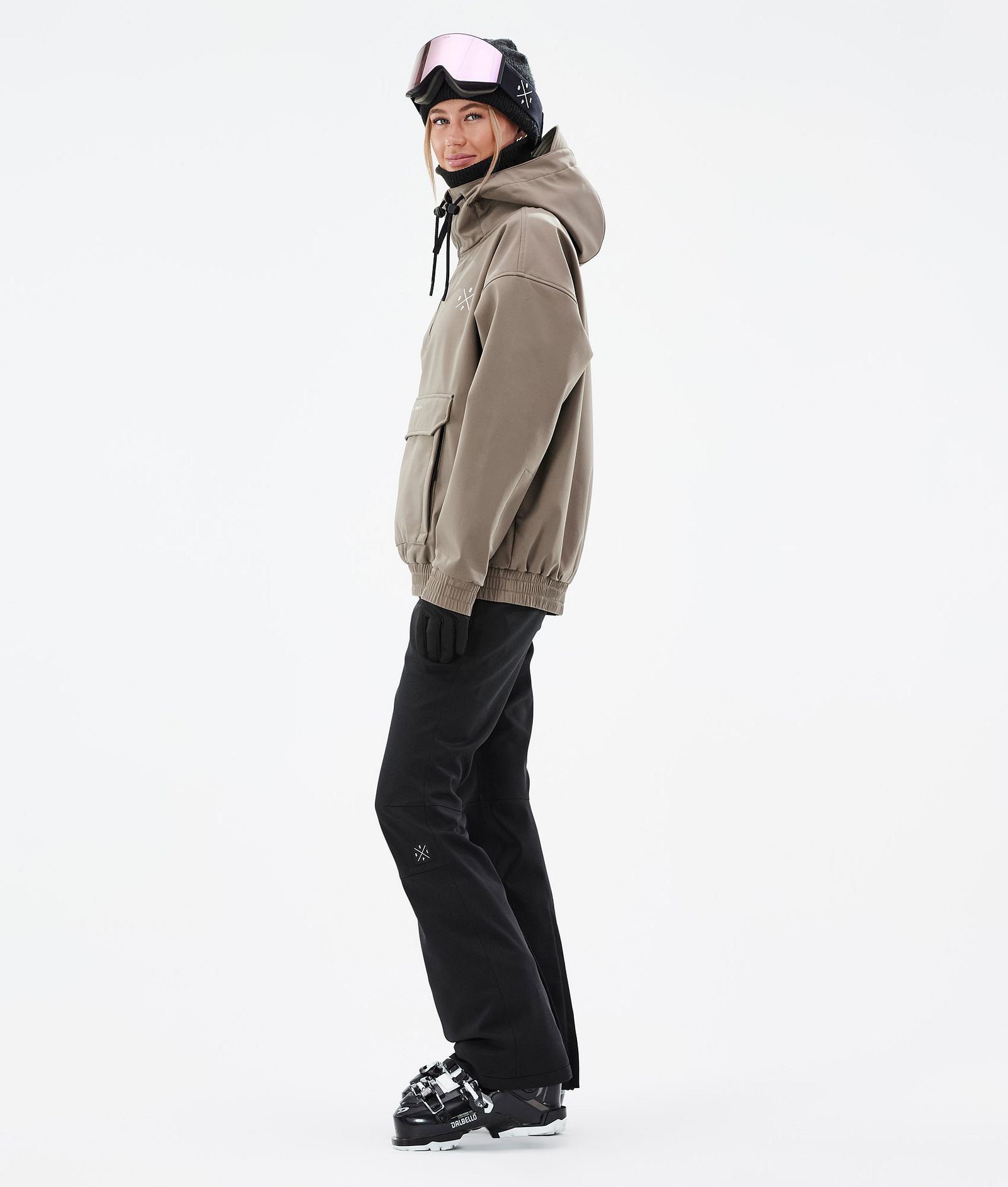 Cyclone W 2022 Skijacke Damen Walnut, Bild 4 von 9
