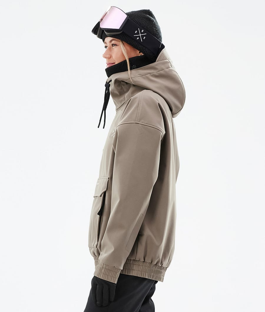 Cyclone W 2022 Bunda na Snowboard Dámské Walnut