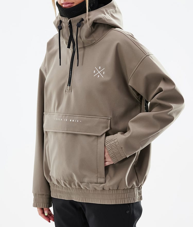 Cyclone W 2022 Snowboardjacke Damen Walnut