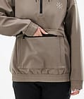 Cyclone W 2022 Skijacke Damen Walnut, Bild 9 von 9