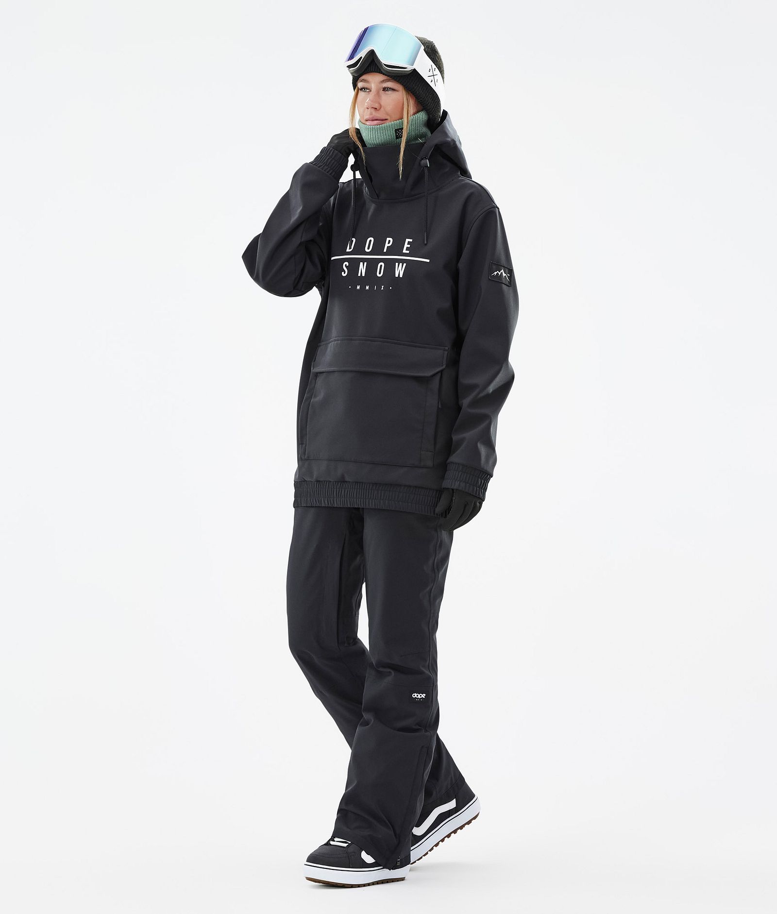 Wylie W Kurtka Snowboardowa Kobiety DS Black, Zdjęcie 3 z 9