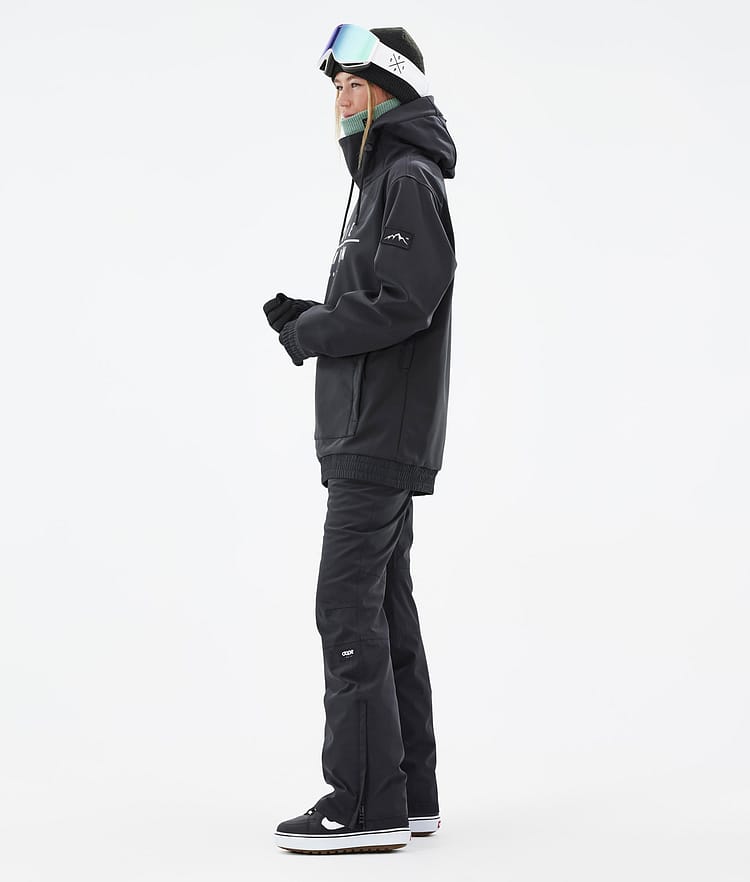 Wylie W Kurtka Snowboardowa Kobiety DS Black, Zdjęcie 4 z 9