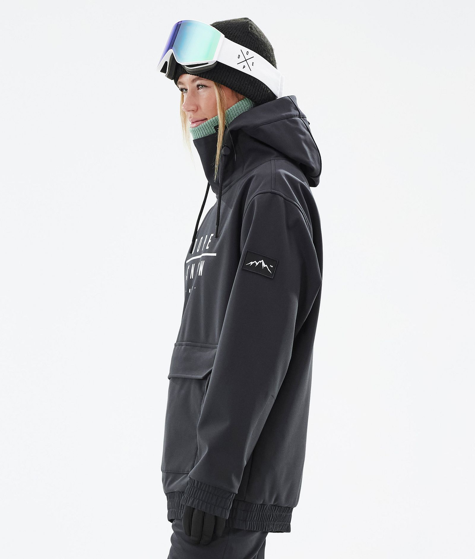 Wylie W Kurtka Snowboardowa Kobiety DS Black, Zdjęcie 6 z 9