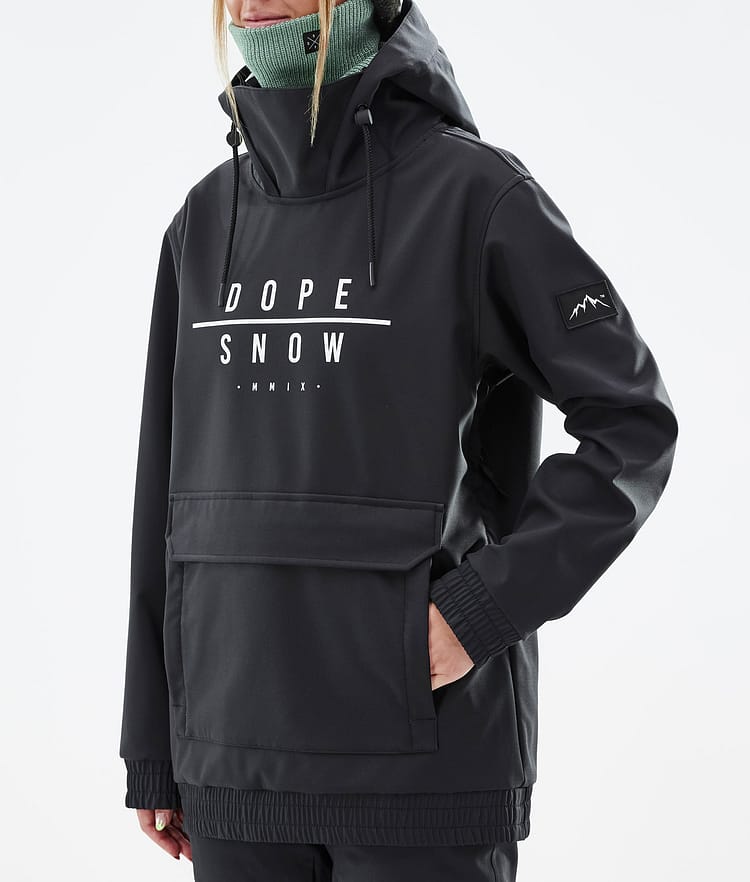 Wylie W Kurtka Snowboardowa Kobiety DS Black, Zdjęcie 8 z 9