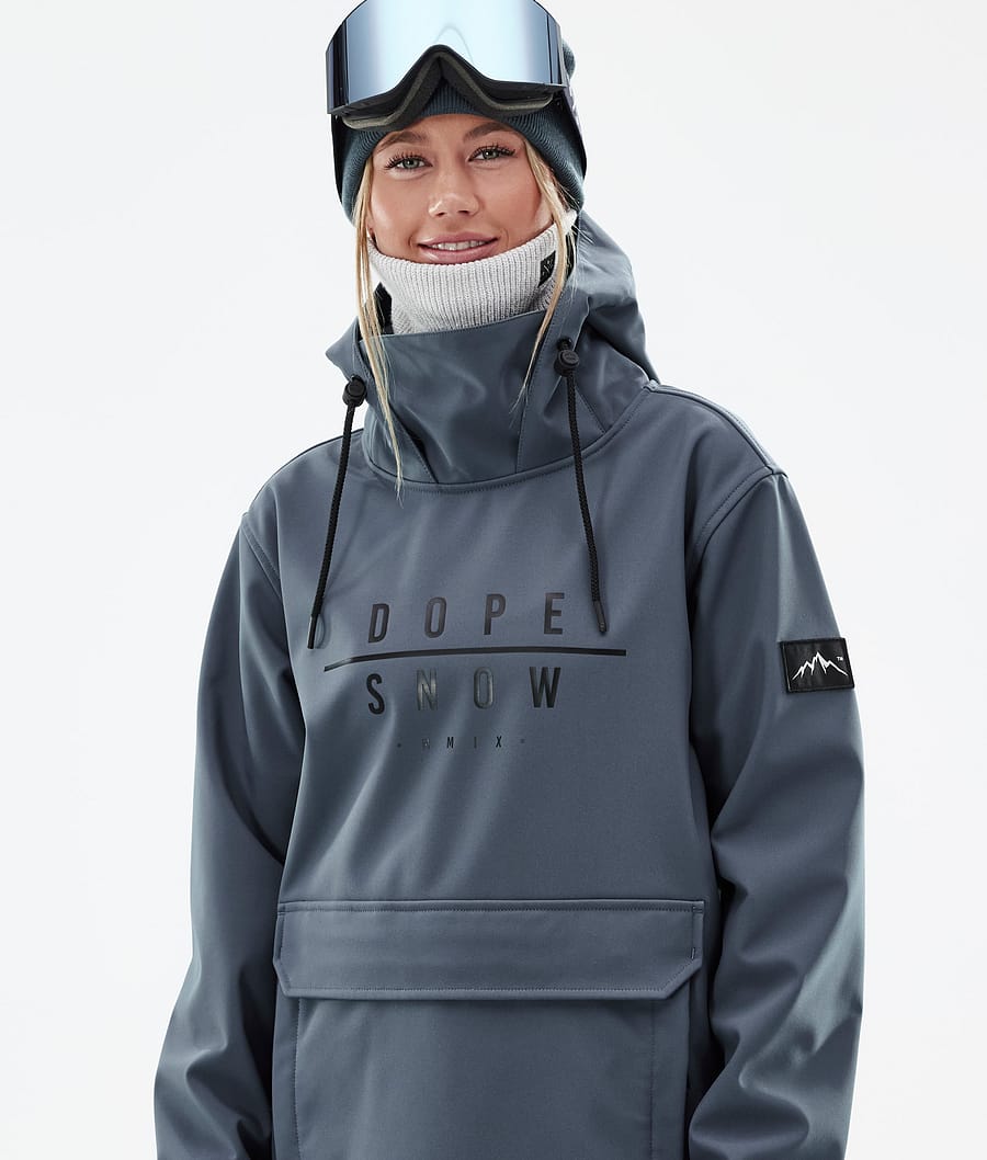 Wylie W Snowboard Jacket Women DS Metal Blue