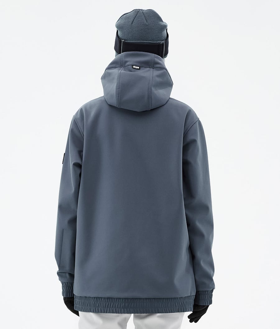 Wylie W Snowboard Jacket Women DS Metal Blue