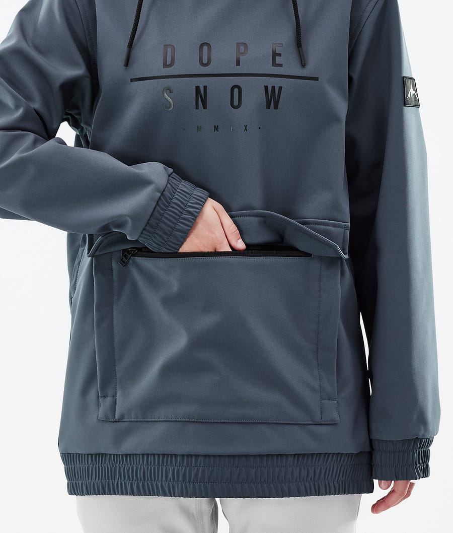 Wylie W Snowboard Jacket Women DS Metal Blue