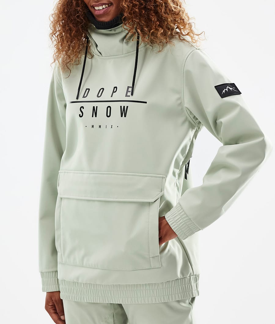 Wylie W Snowboard Jacket Women DS Soft Green