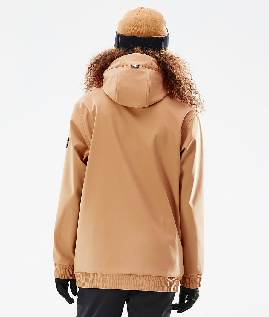 Wylie W Snowboard Jacket Women DS Khaki Yellow