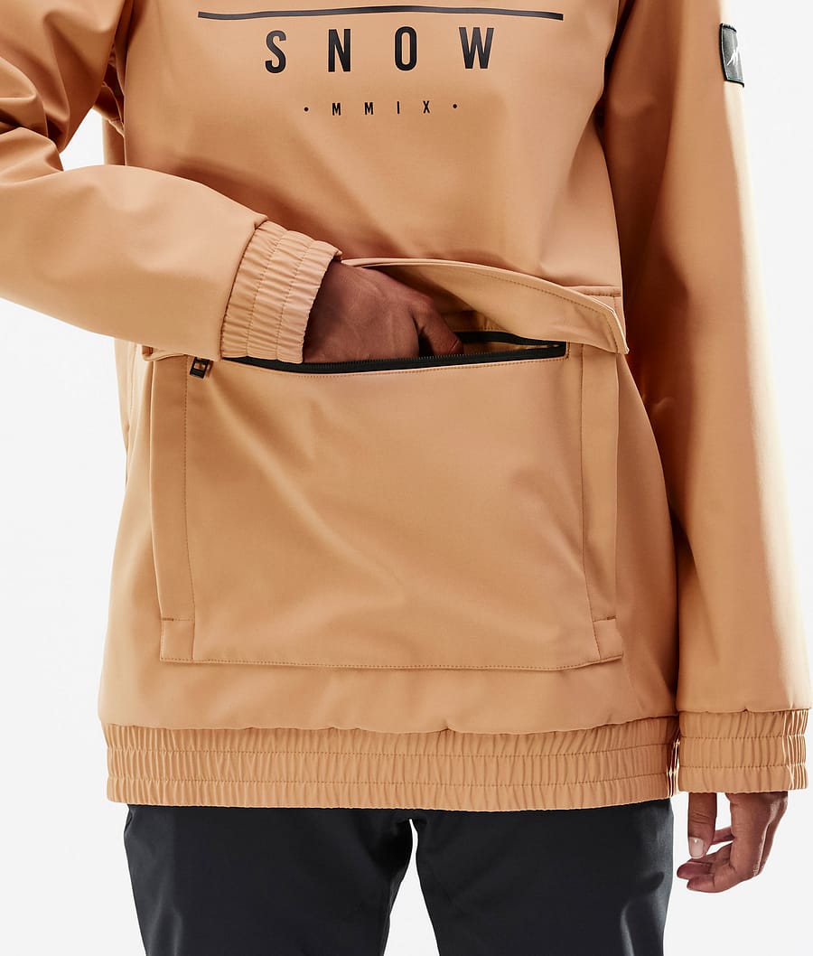Wylie W Snowboard Jacket Women DS Khaki Yellow