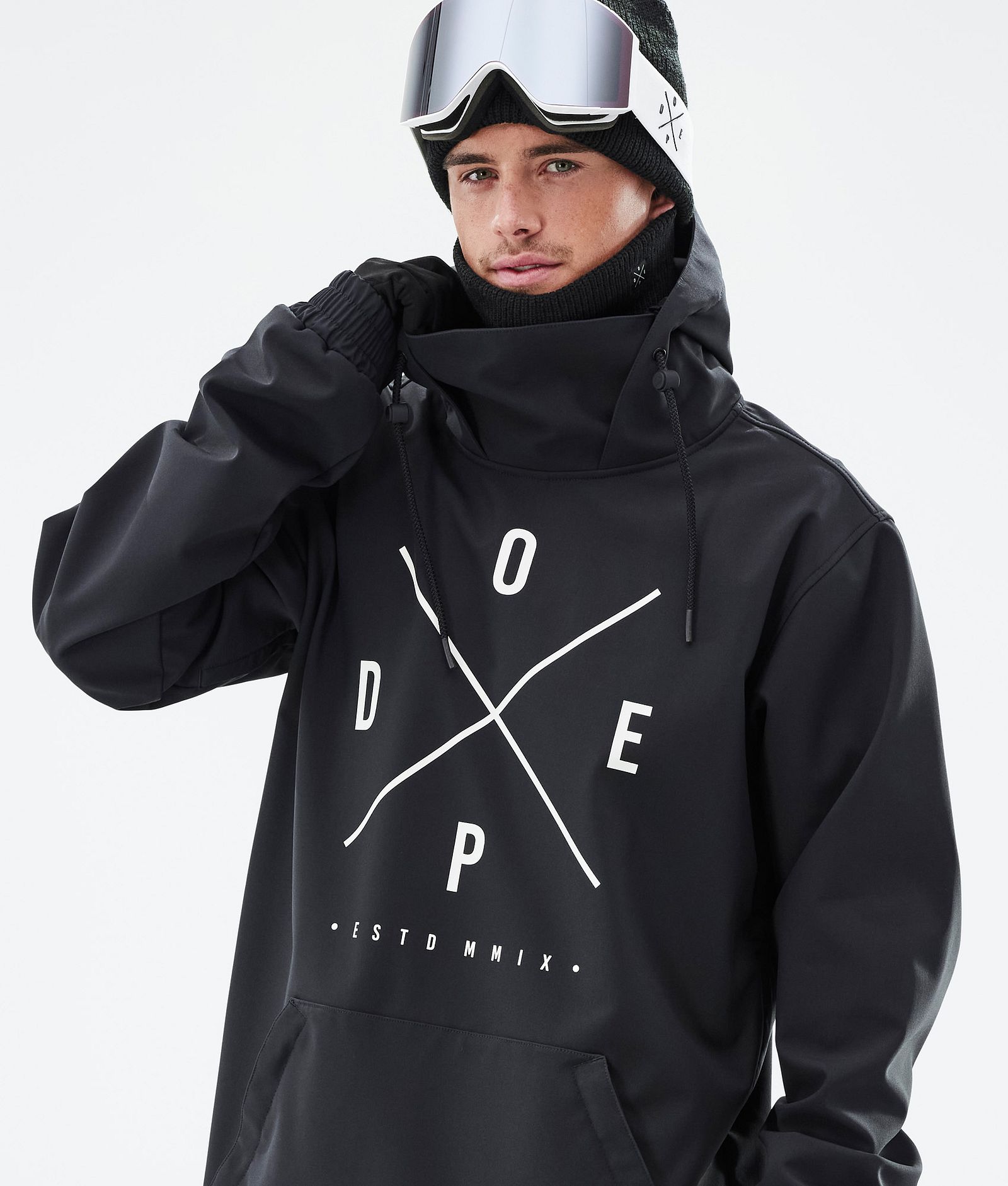 Dope Yeti Snowboard Jacket Men 2X-Up Black | Dopesnow.com