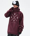 Yeti Snowboard jas Heren 2X-Up Burgundy