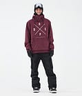 Yeti Snowboardjacke Herren 2X-Up Burgundy, Bild 2 von 7