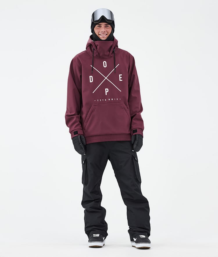 Yeti Snowboardjacke Herren 2X-Up Burgundy, Bild 2 von 7