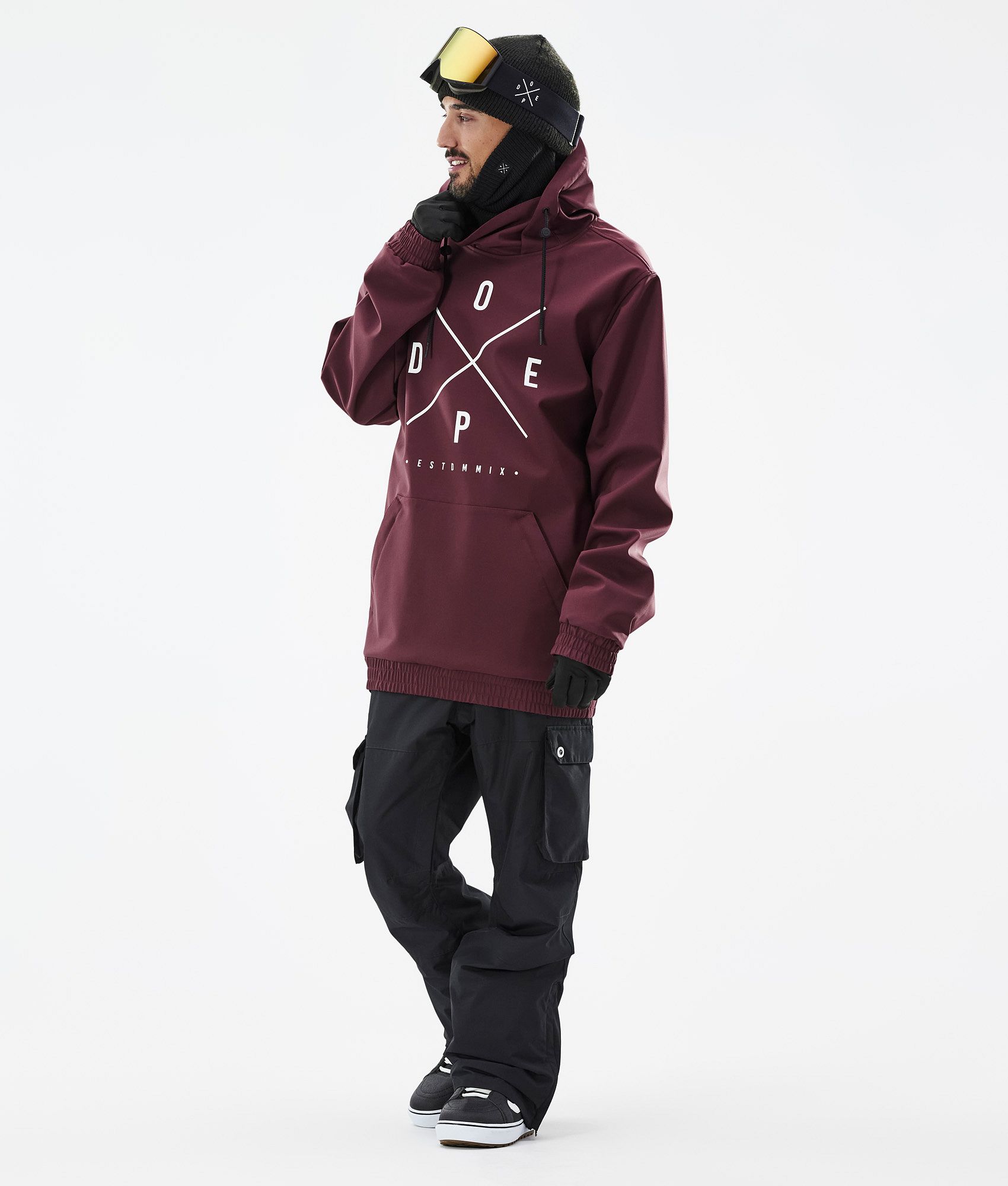 dope hoodie snowboard