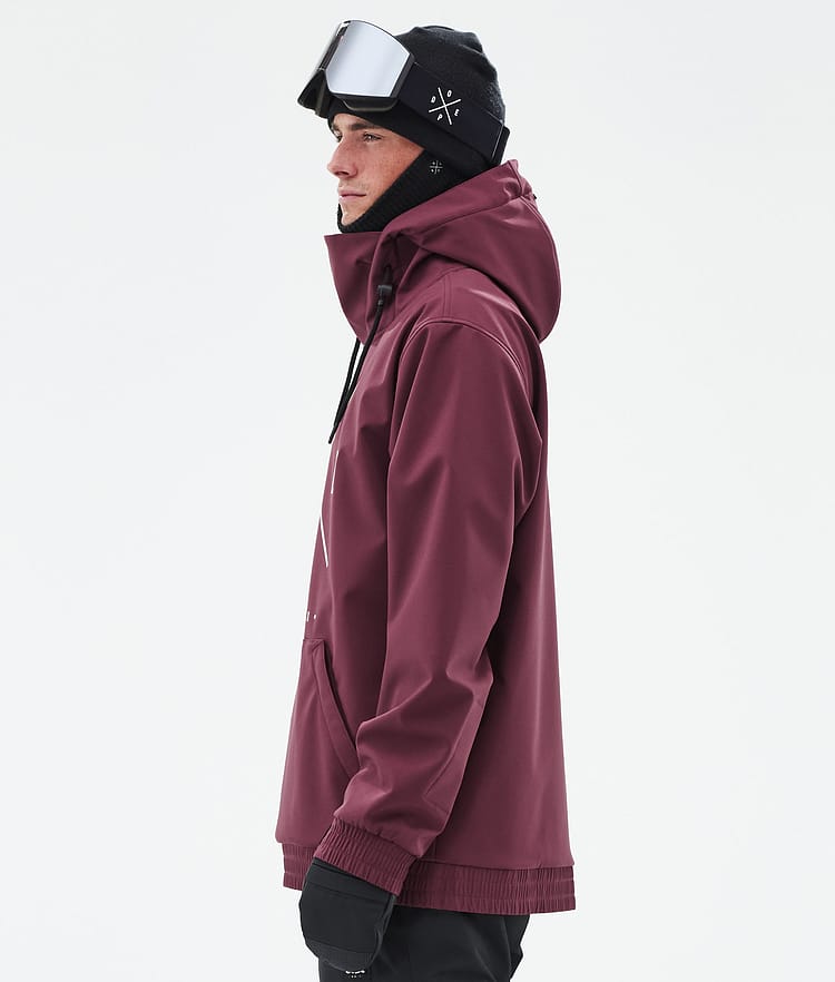 Yeti Snowboardjacke Herren 2X-Up Burgundy, Bild 5 von 7