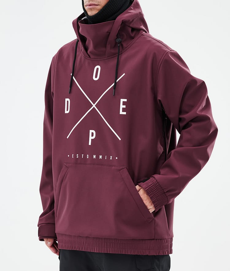 Yeti Snowboardjacke Herren 2X-Up Burgundy, Bild 7 von 7